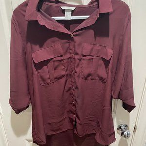 H&M 3/4 sleeve blouse